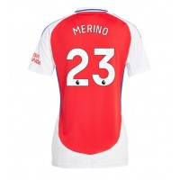 Arsenal Mikel Merino #23 Domáci Ženy futbalový dres 2024-25 Krátky Rukáv